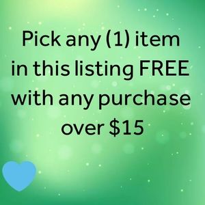 FREE WITH ANY PURCHASE!